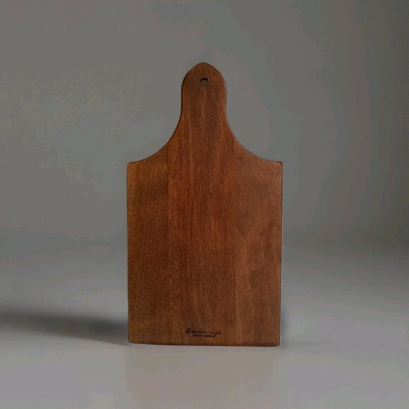 Duo of MCM Baribocraft Wall Decorations Made in Quebec Screen Printed Wood - Picture 3 of 6